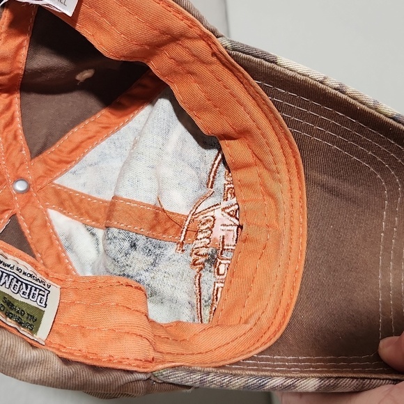 Paramont Outdoors Hat Team Realtree Camo Distressed Rounded Brim 86 - Picture 11 of 14